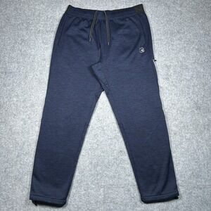 And1 Sweatpants Mens Large Elastic Waistband Blue Athletic Polyester Logo